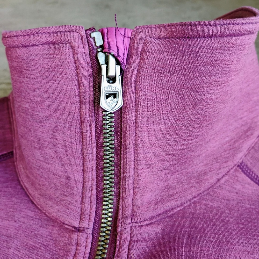 Kuhl Projekt Kestrel Jacket Womens M Fuschia Full Zip Stretch Performance Comfy - Picture 9 of 12